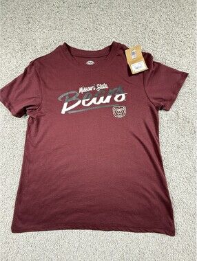 NWT Rivalry Threads Maroon Missouri State Bears Women’s T Shirt Size S